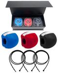 Trade vibe Jawline Sculptor for Men and Women - Effective Double Chin Reducer and Neck Exerciser - Achieve Facial Definition - Complete Jaw Trainer Set for Strengthening and Tightening - Pack of 3