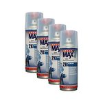 Kwasny 4 x 680 061 Spraymax 2K clear varnish, transparent, glossy