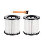 DCV5801H Hepa Replacement Filter Compatible with DeWalt DCV580 DCV581H Wet Dry Vacuum - 2 Pack