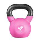 The Indian Made JIMWALT Premium Half Coated Neoprene Kettlebells 2KG to 48KG (5KG)