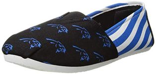 FOCO Women's NFL Team Logo Ladies Fashion Slip On Canvas Shoes