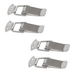 Rannb Toggle Latch Large Size Stainless Steel Spring Loaded Toolbox Latch Box Lock - Pack of 4