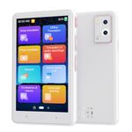 Navitomoon Instant Foreign Language Translator Device Smart Offline Translator Real-time Speech Interactive Voice Translator Travel（White.）