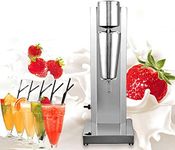 Milkshake Maker 650ml Electric Drink Mixer Commercial Milkshake Blender Stainless Steel 180W 18000RMP Speed Adjustable