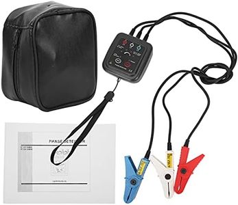 Joyzan Phase Meter Non Contact, Digital Non Contact 3 Phase Sequence Presence Motor Rotation Monitor Tester ETCR1000C Electrical AC 70 to 1000V Magnetic Base Indicator Detector Testers with Clamp Lead
