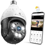 Outdoor Security Camera Waterproof Cam 2.4GHz 5GHz WiFi Weatherproof Cam Black White P4