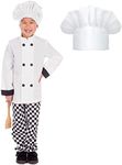 Fun Shack Chef Costume For Kids, Kids Chef Costume, Chef Outfit For Kids, Chef Costume Boys, Chef Kids Costume, Large