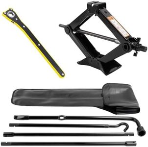 Spare Tire Jack Tool Kit w/ Labor-Saving Ratchet Wrench for 2004-2018 F150