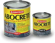 ABATRON Abocrete Kit - Self-Leveling Concrete Epoxy Patching and Filling Compound - Concrete Repair and Cement Crack Filler Small Kit - Without Sand - Light Gray