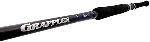 Shimano Grappler Type C Saltwater|Spinning Fishing Rods, 2pc Power: Ex HVY | Action: Fast, Length: 8'2"