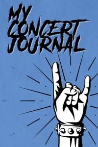 Concert Journal for Metal Fans - 6x9" Concert Ticket Album and Memory Keeper
