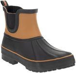 Chooka Ladies Chelsea Rain Boot, Brown, 7