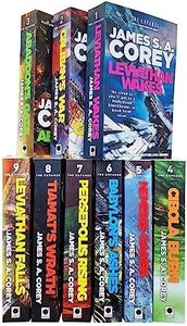 The Expanse Series 9 Books Collection by James S A Corey (Leviathan Wakes, Calibans War, Abaddons Gate, Cibola Burn, Nemesis Games, Babylons Ashes, Persepolis Rising, Tiamats Wrath, Leviathan Falls)