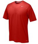 NIKE Youth Boys Legend Short Sleeve Tee Shirt (Youth Large, Red)