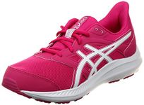 ASICS JOLT 4 GS Sneaker, Pink Rave/White, 3 UK