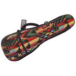 MUSIC FIRST Woven The Native Vintage Style Ukulele case Ukulele Bag Ukulele gig Bag (23~24 inch Concert, The Native)