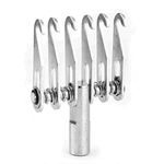 6 Finger Metal Claw for Slide Hammer Attachment Dent Repairing Puller Wiggle Wire Straight Washer Dent Repairing Puller Fix Auto Tools
