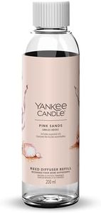 Yankee Candle Signature Diffusore a bastoncini Ricarica | Sabbie rosa | 200 ml | Fino a 20 settimane di fragranza | Un regalo perfetto per una donna