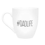 Pearhead #Dadlife Ceramic Mug, Grap