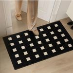 GRANNY SAYS Door Mats, Indoor Rugs for Entryway, 24" x 36", Non-Slip Outdoor Doormats for Home Entrance, Welcome Mat Washable, Indoor Floor Mat, Inside Door Mats for Front Door, Black