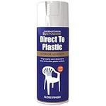 Rust-Oleum AE0030001E8 400ml Direct to Plastic Spray Paint - White