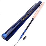 MAXIMUMCATCH Tenkara Rod Telescoping Carbon Fly Fishing Pole with Storage Tube: 10ft/11ft/12ft/13ft (Nexus tenkara, 12ft)