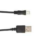 Kingfisher Technology - 2m Black USB PC/Fast Data Sync Cable Lead Adaptor (22AWG) Compatible with Vtech Kidizoom Multimedia Digital Camera Toy