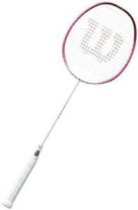 Wilson WR099311S1 Badminton Racket [Frame Only] Fierce CX7000 (Fearth) G5 White/Pink