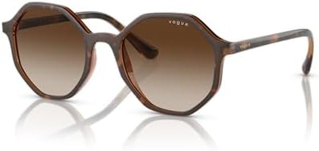 Vogue 0vo5222s Verres foncés, Havana, 52 Femme
