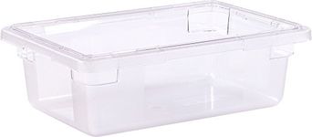 Carlisle 1061107 StorPlus Stackable Food Storage Container, 3.5 Gallon, Clear (Pack of 6)