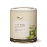 Rica Aloe Vera Liposoluble Wax For Sensitive Skin Men & Women Hair Removal Cream for Arms, Chest, Legs, Back, and Full Body (800 ML)