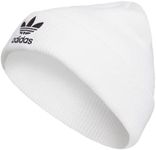 adidas Originals Trefoil Beanie, White/Black 23, One size