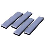 HiCycle2 Furniture Sliders for Carpet and Hardwood Floors Adhesive Furniture Glides Self-Stick PTFE (Teflon) Furniture Sliders Pads,Floor Protectors (Rectangle 25 * 100mm, 4)