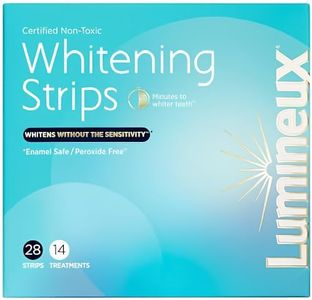 Lumineux Teeth Whitening Strips, 14 Pieces, Sensitivity Free, Non Toxic, 5.9 Ounces (Pack of 1)