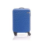 American Tourister Cruze 55 Cm Cabin Abs Hard Sided 4 Wheels Luggage/Suitcase/Trolley Bag (Blue) Spinner