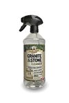 PARKER & BAILEY Granite & Stone Cleaner - Granite Countertop Cleaner Kitchen Island Cleaning Spray Marble Cleaner Tile Cleaner Slate Quartz Daily Granite Cleaner Bathroom Counter Cleaner -White, 32 Oz