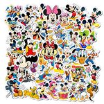 50Pcs Cartoon Stickers Laptop Water Bottles Phone Skateboard Car Computer Bicycle Motorcycle Cartoon Stickers Vinyl Waterproof Aesthetic Stickers Pack