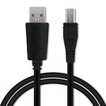 CELLONIC® Micro USB Phone Charger Cable Replacement for HAMMER 2/2 Plus / 3/3 Plus / 4/4 Plus/Blade/Energy/Iron 2/Patriot/Active 1m Fast Charging 1A Smartphone Data Transfer Lead PVC - Black