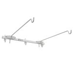 Kay2K Wall Mount for Double IV Stand, Glucose Stand, Saline Stand, IV Rod, Drip Stand