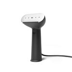 Steamery Handheld Clothes Steamer Cirrus 3, 1200W, US Plug, Heated Ironing Plate, Fast Heat Up, Garment Wrinkle Remover, Charcoal