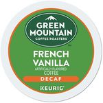 Keurig Green Mountain Coffee Flavored French Vanilla Decaf, Light Roast, 48 Pack