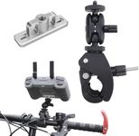 CQT Bike Handlebar Mount Compatible for DJI RC RC2 Remote Control, Bicycle Mount Bracket for Drone Controller Motorcycle Riding Camera Clamp Clip Bike Sports Camera Holder Accessories