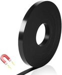 Magnetic Tape for Whiteboard, 0.39" x 66 FT Magnetic Strips for Grids, Calendar, Bulletin Board, Graphic Decorative Marking Line for Classroom and Office