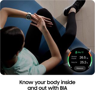 Samsung Galaxy Watch6 44mm Smart Watch – Bluetooth Fitness Tracker, Graphite