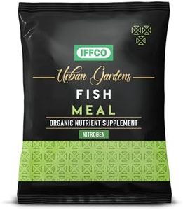 IFFCO Urban Gardens - Fish Meal 900 gm - Natural source of Nitrogen, Phosphorus, and Trace minerals essential for Plants - Slow-release nutrient supplement - Promotes Plant Growth & Root Development