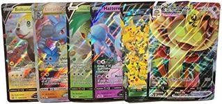 Pokemon - Random Jumbo Card Lot - x6 (Selection Varys) Pokemon V - Vmax - Vstars - V Union