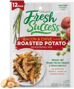Concord Foods Bacon and Chive Roasted Potato Seasoning Mix, Elevate Your Potatoes with Savory & Fresh Flavor, 1.25 oz, 12-Pack