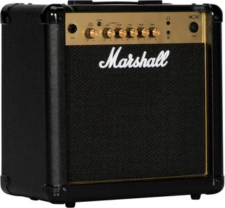 Marshall MG15G Guitar Amp – 15W, Black and Gold