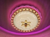 swanart Chandeliers for Living Bedroom Ceiling Lights & Lamps-Crystal,Corded electric