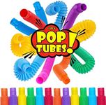 12 Pack Pop Tubes Sensory Toys with